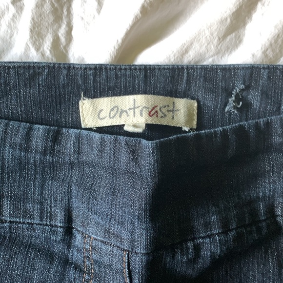 CONTRAST JEANS - Picture 2 of 8